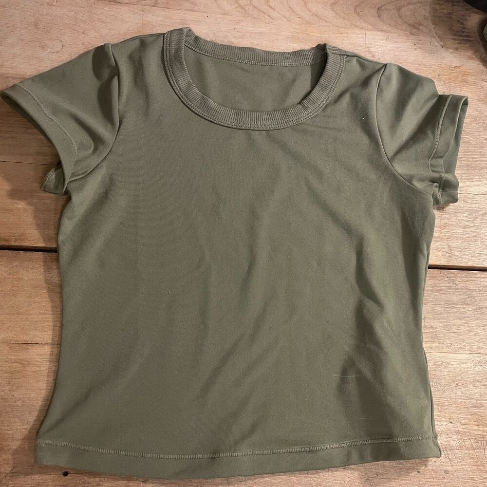 Popflex Call Me Baby Reversible Tee - Size XS